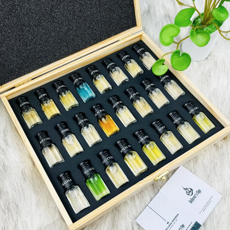 Attar 24pcs – Wooden Box