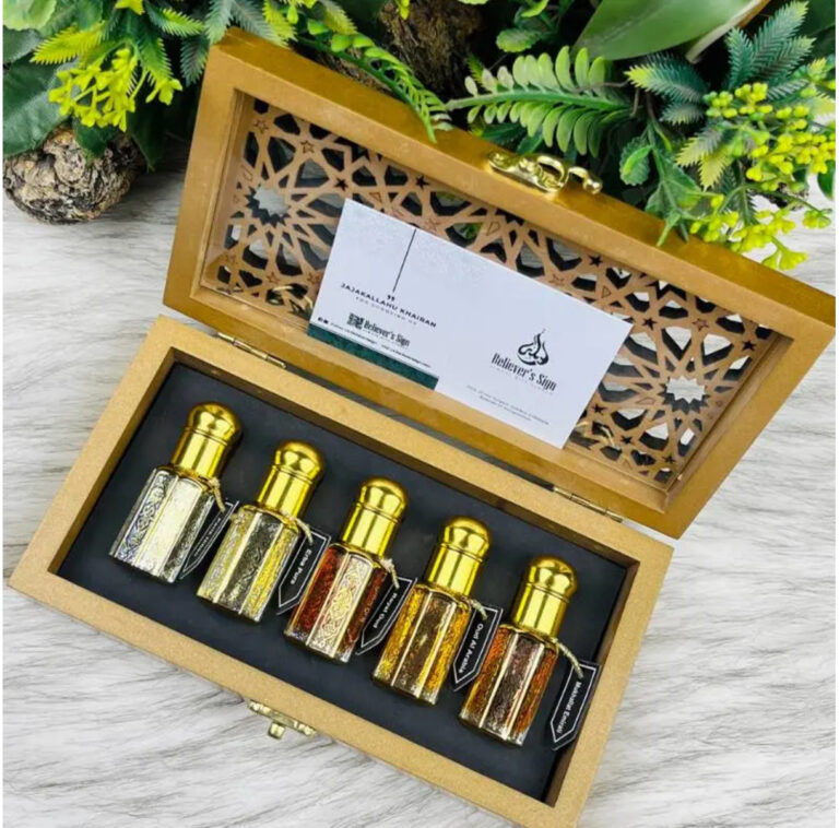 Platinum Attar – Wooden Box